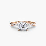 Solitaire with Full Eternity Pavé
