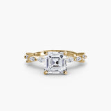 Solitaire with Full Eternity Pavé