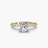 Solitaire with Full Eternity Pavé