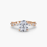 Solitaire with Full Eternity Pavé