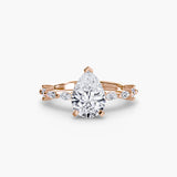 Solitaire with Full Eternity Pavé