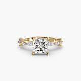 Solitaire with Full Eternity Pavé