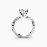 Solitaire with Full Eternity Pavé