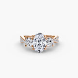 Three-Stone with Pavé Split Shank