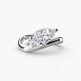 The Wave Ring — Marquise