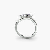 The Wave Ring — Marquise