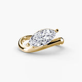 The Wave Ring — Marquise