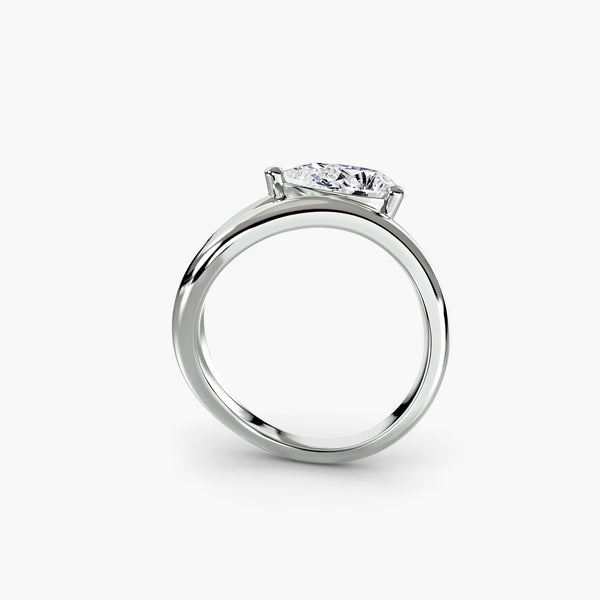The Wave Ring — Pear