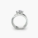 Round Wide-Band Solitaire