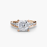 Half-Eternity Pavé Solitaire