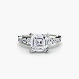 Half-Eternity Pavé Solitaire