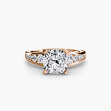 Half-Eternity Pavé Solitaire
