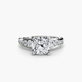 Half-Eternity Pavé Solitaire