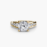 Half-Eternity Pavé Solitaire