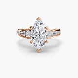 Half-Eternity Pavé Solitaire