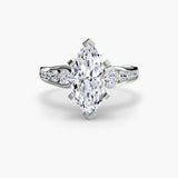 Half-Eternity Pavé Solitaire