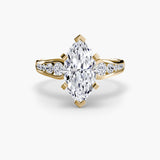 Half-Eternity Pavé Solitaire