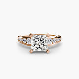 Half-Eternity Pavé Solitaire