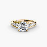 Half-Eternity Pavé Solitaire