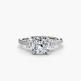 Split-Shank Pavé Solitaire