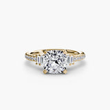 Split-Shank Pavé Solitaire