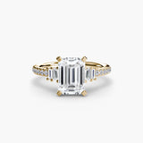 Split-Shank Pavé Solitaire