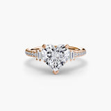 Split-Shank Pavé Solitaire