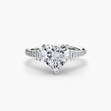 Split-Shank Pavé Solitaire