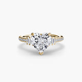 Split-Shank Pavé Solitaire
