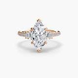 Split-Shank Pavé Solitaire