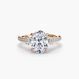 Split-Shank Pavé Solitaire