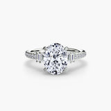Split-Shank Pavé Solitaire