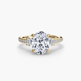 Split-Shank Pavé Solitaire