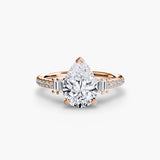 Split-Shank Pavé Solitaire