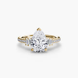 Split-Shank Pavé Solitaire