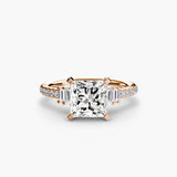 Split-Shank Pavé Solitaire
