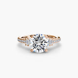Split-Shank Pavé Solitaire