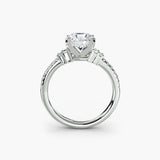 Split-Shank Pavé Solitaire