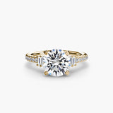 Split-Shank Pavé Solitaire