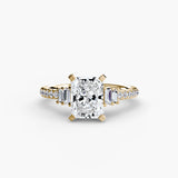 Split-Shank Pavé Solitaire