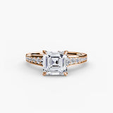 Petite Pavé Solitaire