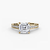 Petite Pavé Solitaire