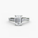 Petite Pavé Solitaire
