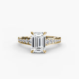 Petite Pavé Solitaire