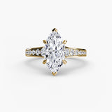 Petite Pavé Solitaire