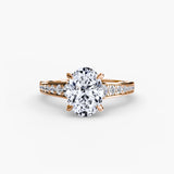 Petite Pavé Solitaire