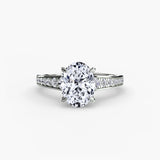 Petite Pavé Solitaire