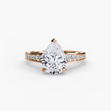 Petite Pavé Solitaire