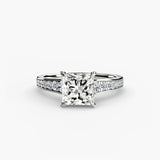 Petite Pavé Solitaire