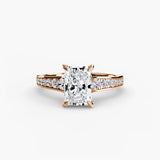 Petite Pavé Solitaire